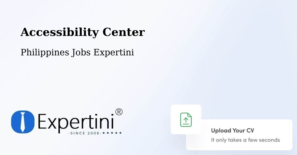 Accessibility Statement – San Narciso - Philippines Jobs Expertini