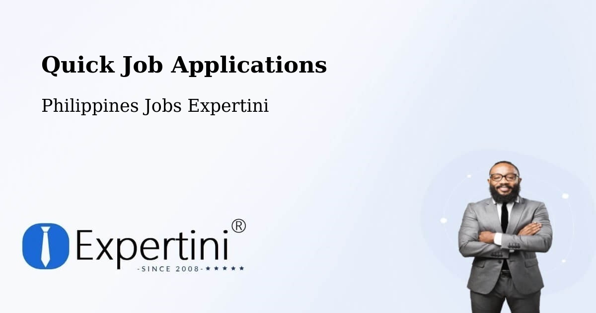 Quick Apply Feature – San Narciso - Philippines Jobs Expertini